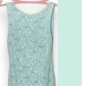 Blondie Nites Lace Sequin Gown USA Sz 5